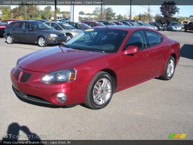 Sport Red Metallic / Dark Pewter 2005 Pontiac Grand Prix GTP Sedan