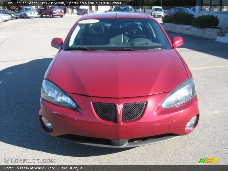 Sport Red Metallic / Dark Pewter 2005 Pontiac Grand Prix GTP Sedan