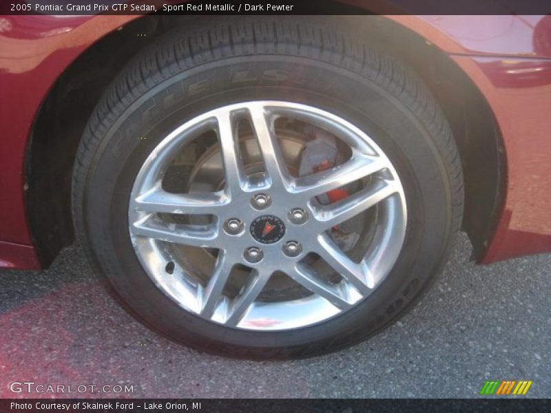 Sport Red Metallic / Dark Pewter 2005 Pontiac Grand Prix GTP Sedan