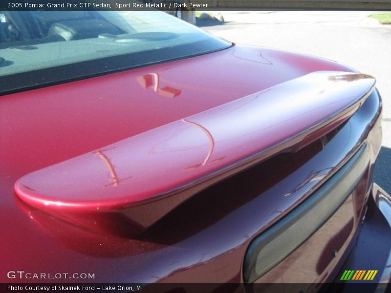 Sport Red Metallic / Dark Pewter 2005 Pontiac Grand Prix GTP Sedan