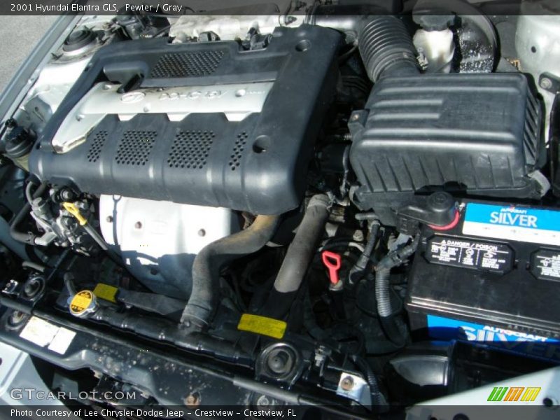 Pewter / Gray 2001 Hyundai Elantra GLS