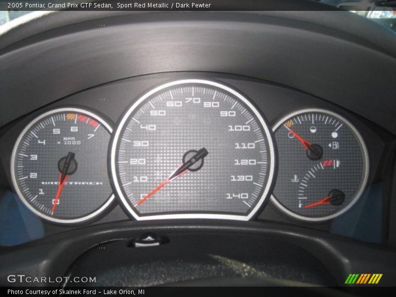 Sport Red Metallic / Dark Pewter 2005 Pontiac Grand Prix GTP Sedan