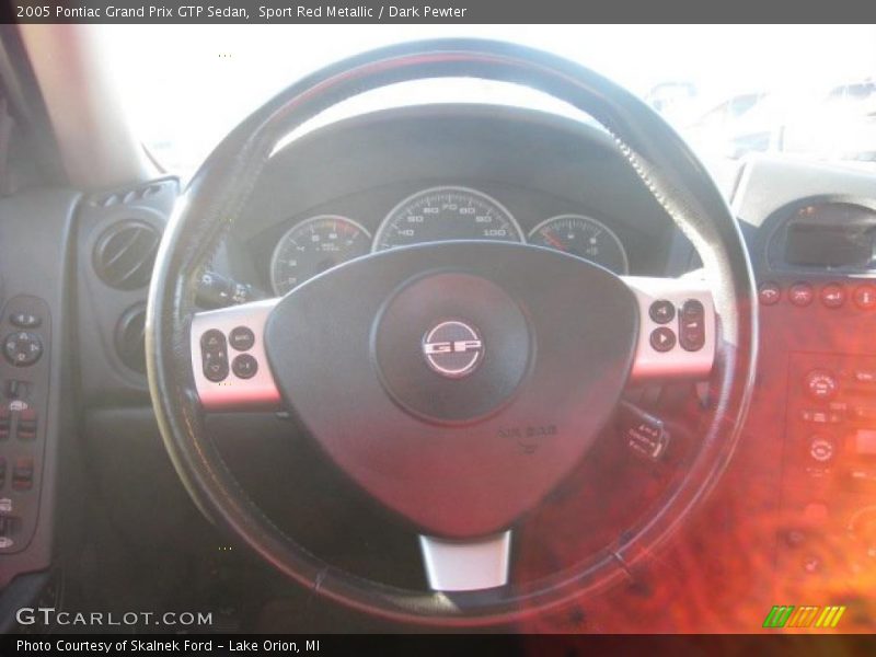 Sport Red Metallic / Dark Pewter 2005 Pontiac Grand Prix GTP Sedan