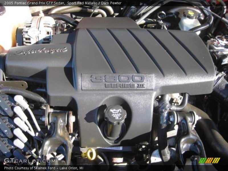 2005 Grand Prix GTP Sedan Engine - 3.8 Liter Supercharged OHV 12-Valve V6