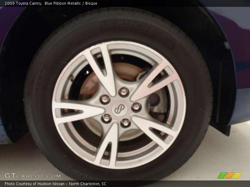 Blue Ribbon Metallic / Bisque 2009 Toyota Camry