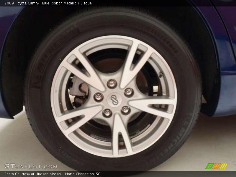 Blue Ribbon Metallic / Bisque 2009 Toyota Camry