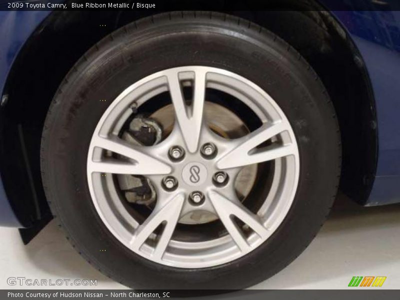Blue Ribbon Metallic / Bisque 2009 Toyota Camry