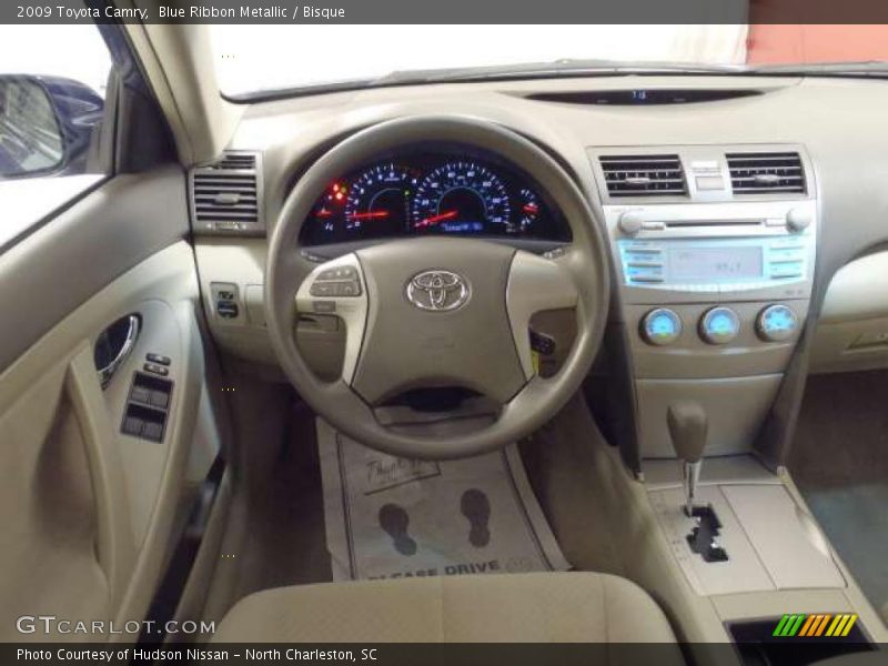 Blue Ribbon Metallic / Bisque 2009 Toyota Camry