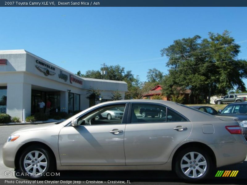 Desert Sand Mica / Ash 2007 Toyota Camry XLE V6