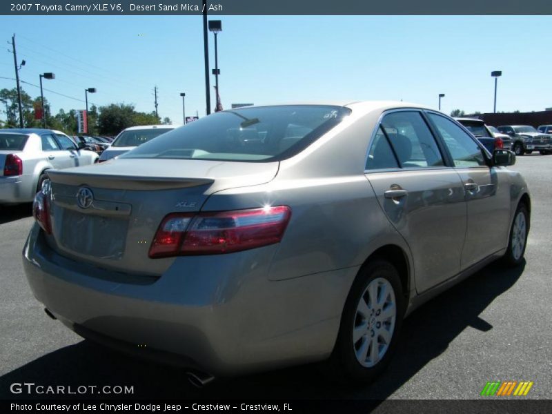 Desert Sand Mica / Ash 2007 Toyota Camry XLE V6