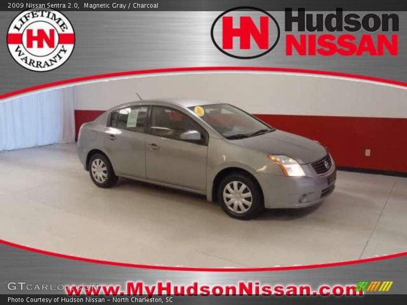 Magnetic Gray / Charcoal 2009 Nissan Sentra 2.0