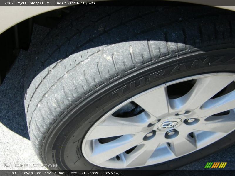 Desert Sand Mica / Ash 2007 Toyota Camry XLE V6