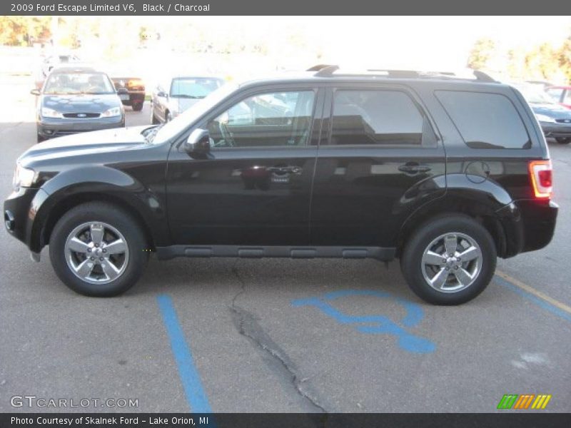 Black / Charcoal 2009 Ford Escape Limited V6