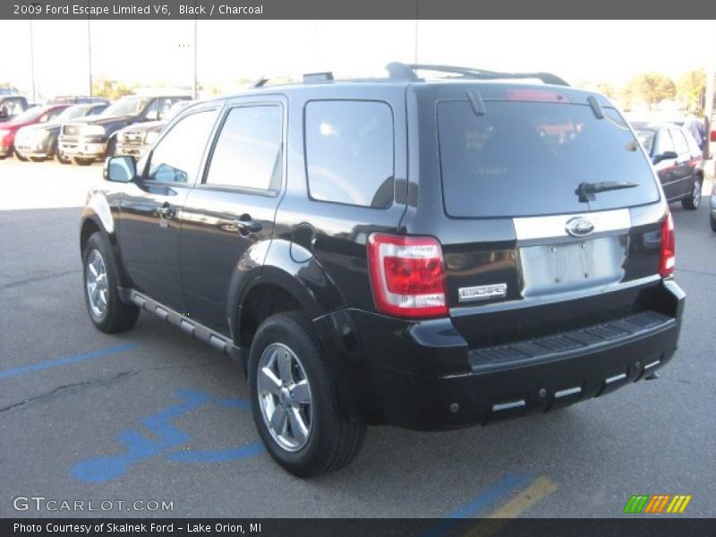 Black / Charcoal 2009 Ford Escape Limited V6