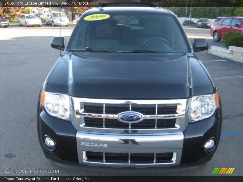 Black / Charcoal 2009 Ford Escape Limited V6