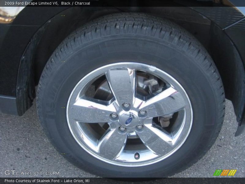 Black / Charcoal 2009 Ford Escape Limited V6