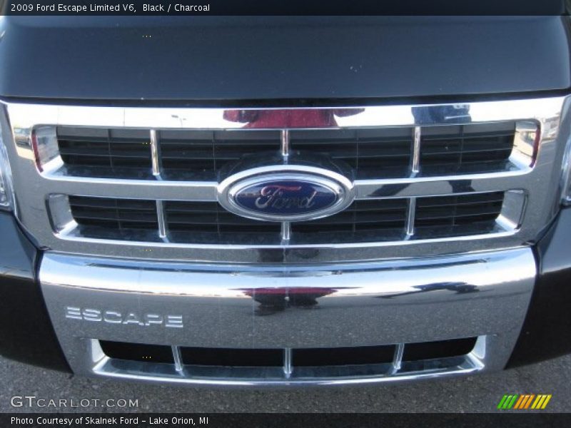 Black / Charcoal 2009 Ford Escape Limited V6