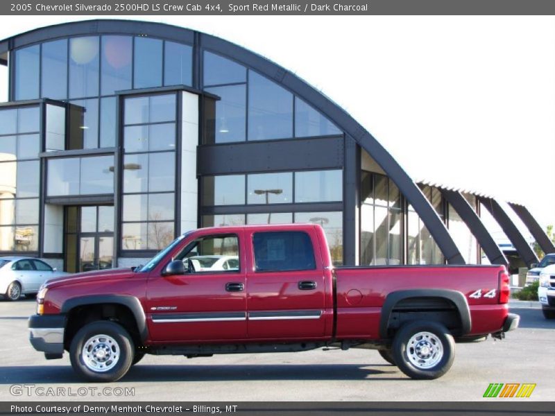 Sport Red Metallic / Dark Charcoal 2005 Chevrolet Silverado 2500HD LS Crew Cab 4x4