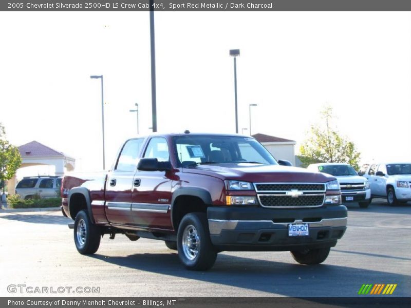 Sport Red Metallic / Dark Charcoal 2005 Chevrolet Silverado 2500HD LS Crew Cab 4x4