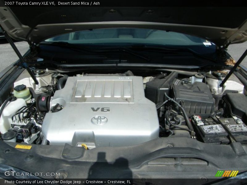Desert Sand Mica / Ash 2007 Toyota Camry XLE V6