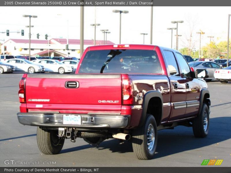 Sport Red Metallic / Dark Charcoal 2005 Chevrolet Silverado 2500HD LS Crew Cab 4x4
