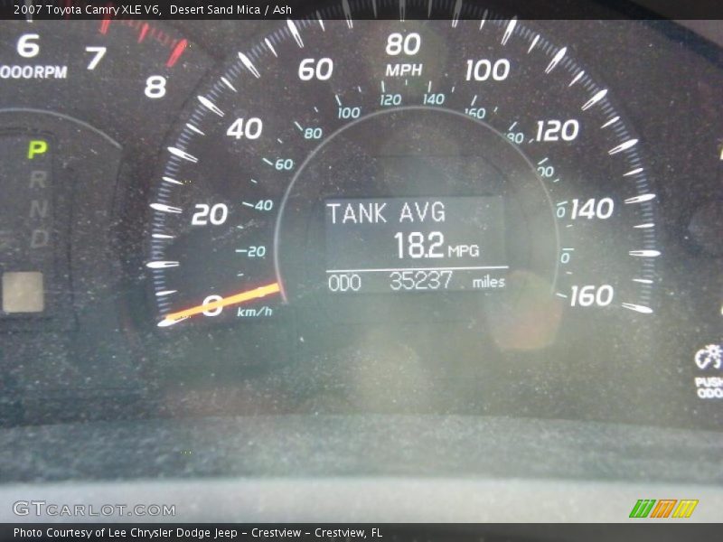 Desert Sand Mica / Ash 2007 Toyota Camry XLE V6