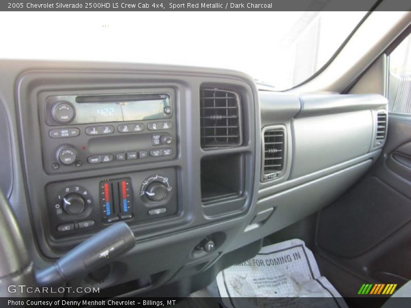 Sport Red Metallic / Dark Charcoal 2005 Chevrolet Silverado 2500HD LS Crew Cab 4x4