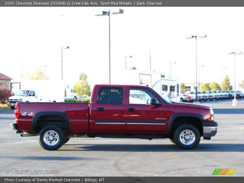 Sport Red Metallic / Dark Charcoal 2005 Chevrolet Silverado 2500HD LS Crew Cab 4x4