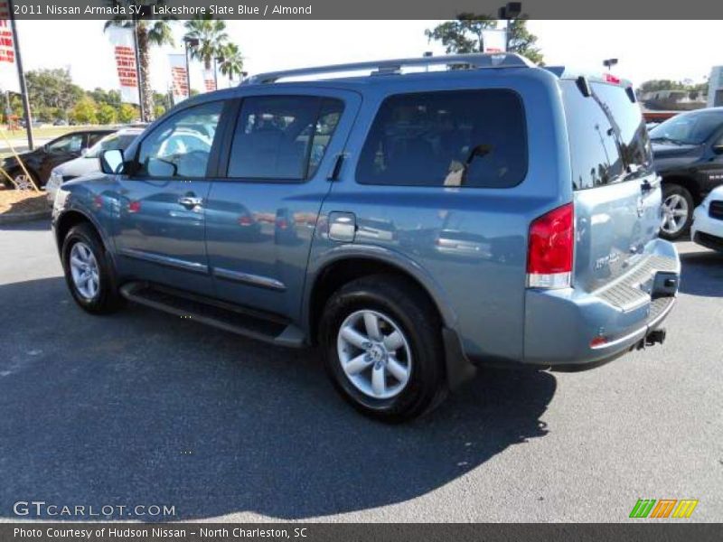 Lakeshore Slate Blue / Almond 2011 Nissan Armada SV