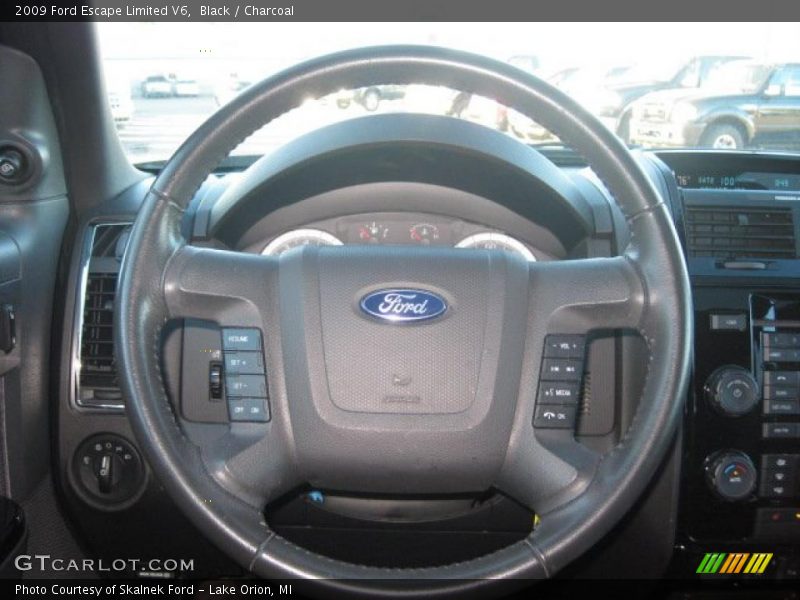 Black / Charcoal 2009 Ford Escape Limited V6