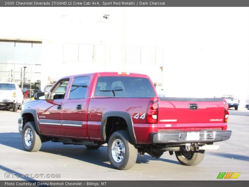 Sport Red Metallic / Dark Charcoal 2005 Chevrolet Silverado 2500HD LS Crew Cab 4x4
