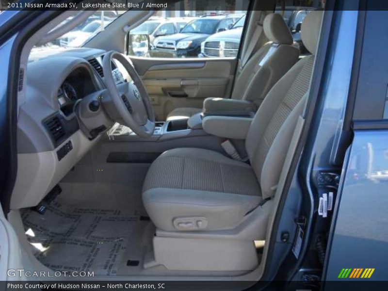Lakeshore Slate Blue / Almond 2011 Nissan Armada SV