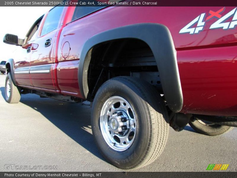 Sport Red Metallic / Dark Charcoal 2005 Chevrolet Silverado 2500HD LS Crew Cab 4x4