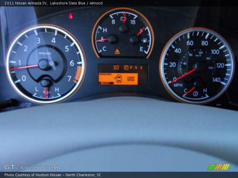 Lakeshore Slate Blue / Almond 2011 Nissan Armada SV