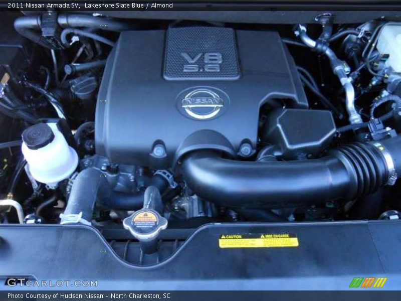 Lakeshore Slate Blue / Almond 2011 Nissan Armada SV