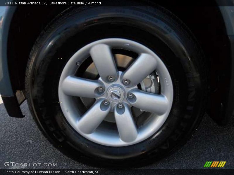 Lakeshore Slate Blue / Almond 2011 Nissan Armada SV