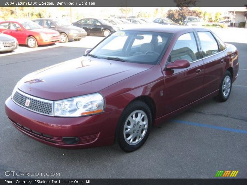 Berry Red / Light Tan 2004 Saturn L300 1 Sedan