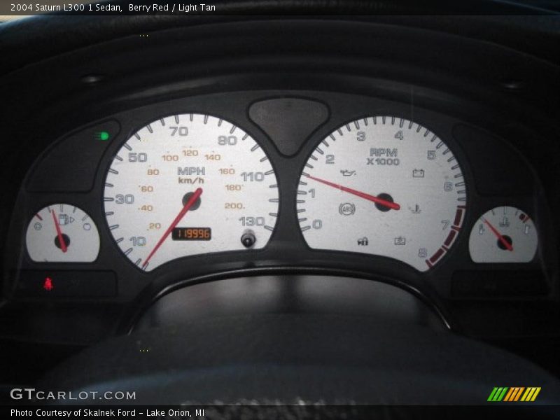 Berry Red / Light Tan 2004 Saturn L300 1 Sedan