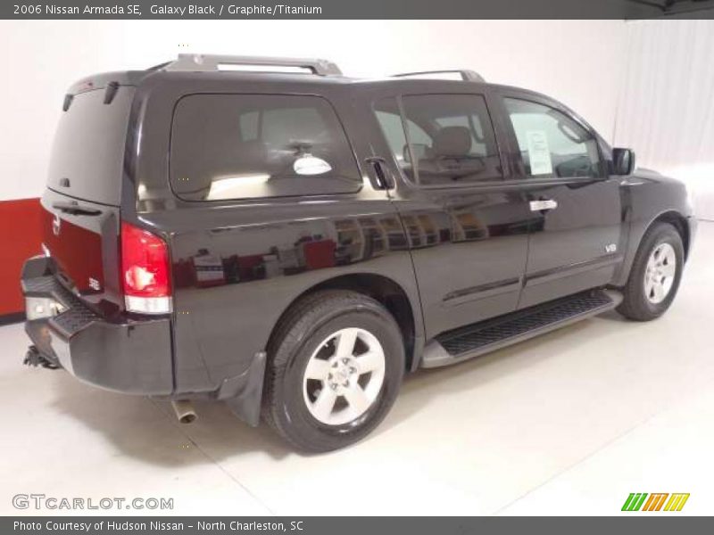 Galaxy Black / Graphite/Titanium 2006 Nissan Armada SE