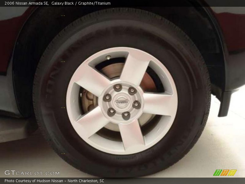 Galaxy Black / Graphite/Titanium 2006 Nissan Armada SE