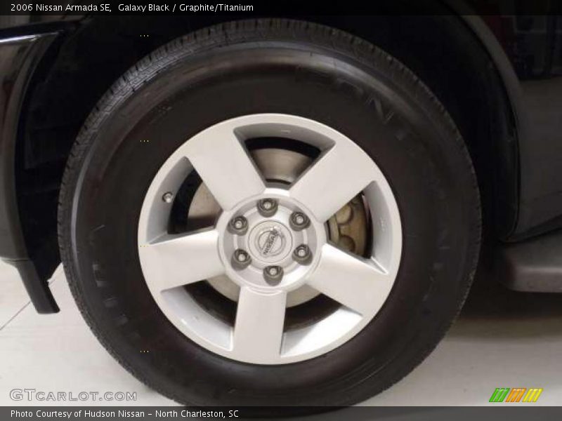 Galaxy Black / Graphite/Titanium 2006 Nissan Armada SE
