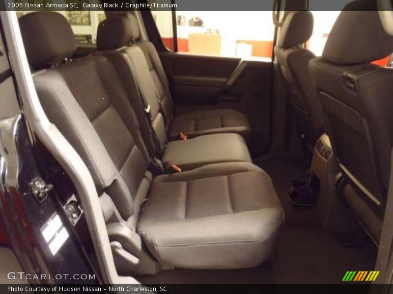 Galaxy Black / Graphite/Titanium 2006 Nissan Armada SE