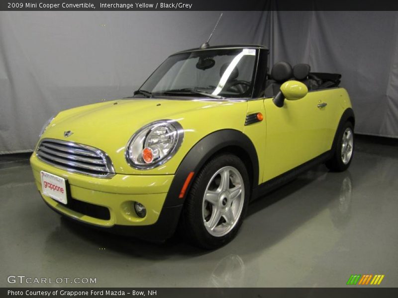 Interchange Yellow / Black/Grey 2009 Mini Cooper Convertible