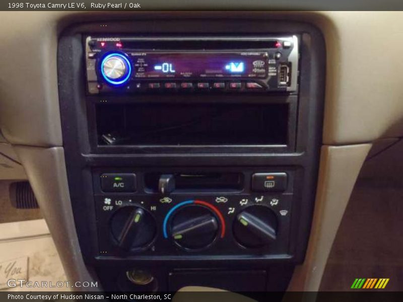 Ruby Pearl / Oak 1998 Toyota Camry LE V6