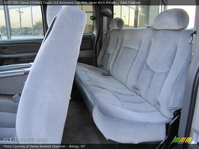 Silver Birch Metallic / Dark Titanium 2007 GMC Sierra 2500HD Classic SLE Extended Cab 4x4
