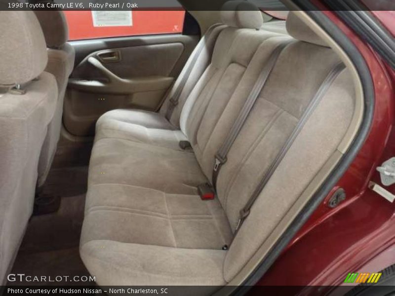 Ruby Pearl / Oak 1998 Toyota Camry LE V6
