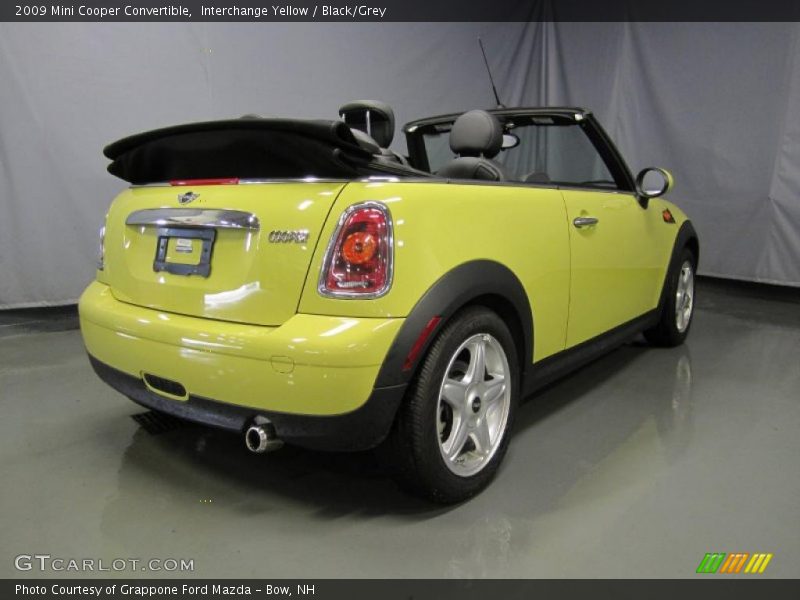 Interchange Yellow / Black/Grey 2009 Mini Cooper Convertible