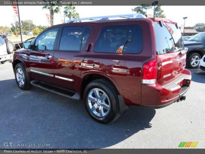 Tuscan Sun / Almond 2011 Nissan Armada Platinum 4WD