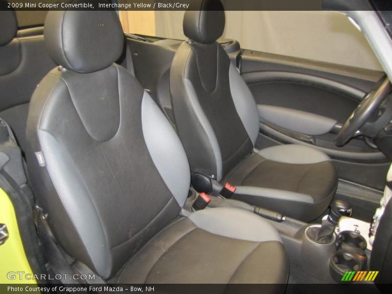 Interchange Yellow / Black/Grey 2009 Mini Cooper Convertible