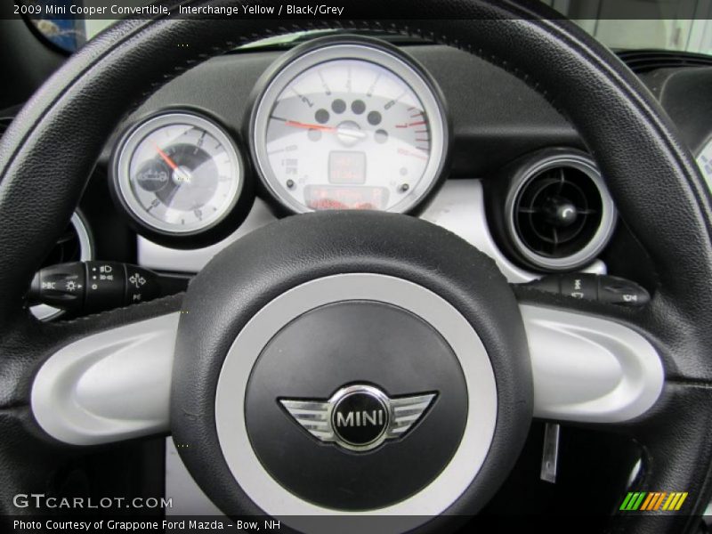 Interchange Yellow / Black/Grey 2009 Mini Cooper Convertible